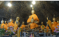 Wat ThamMangkon a Kanchanaburi