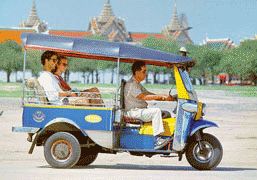 Tuk tuk en thailande